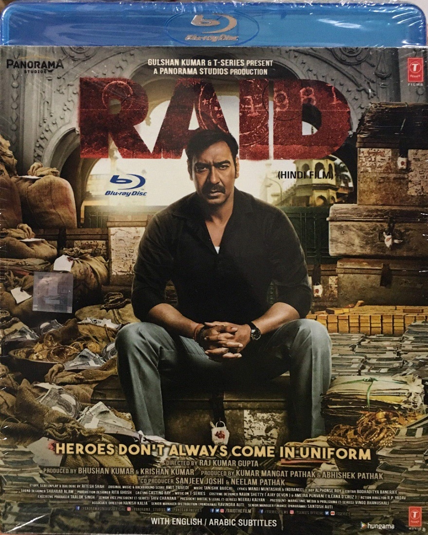 Raid (2018) 480p + 720p + 1080p BluRay REMUX Hindi DTS-HD MA 5.1 ESub