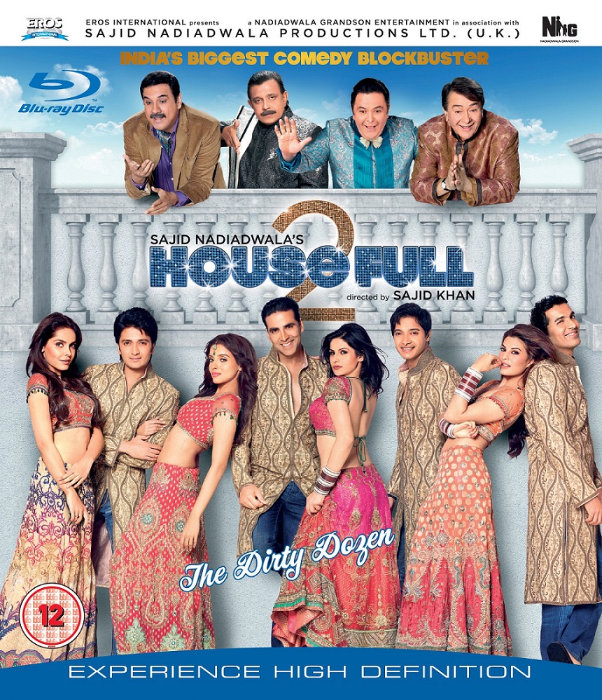 Housefull 2 (2012) 480p + 720p + 1080p BluRay REMUX Hindi DTS-HD MA 7.1 ESub