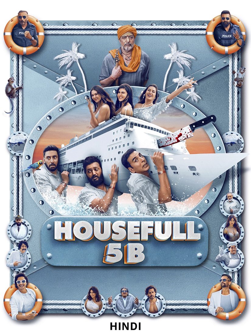 Housefull 5B (2025) 480p + 720p + 1080p + 2160p AMZN UHD WEB-DL Hindi DDP5.1 ESub