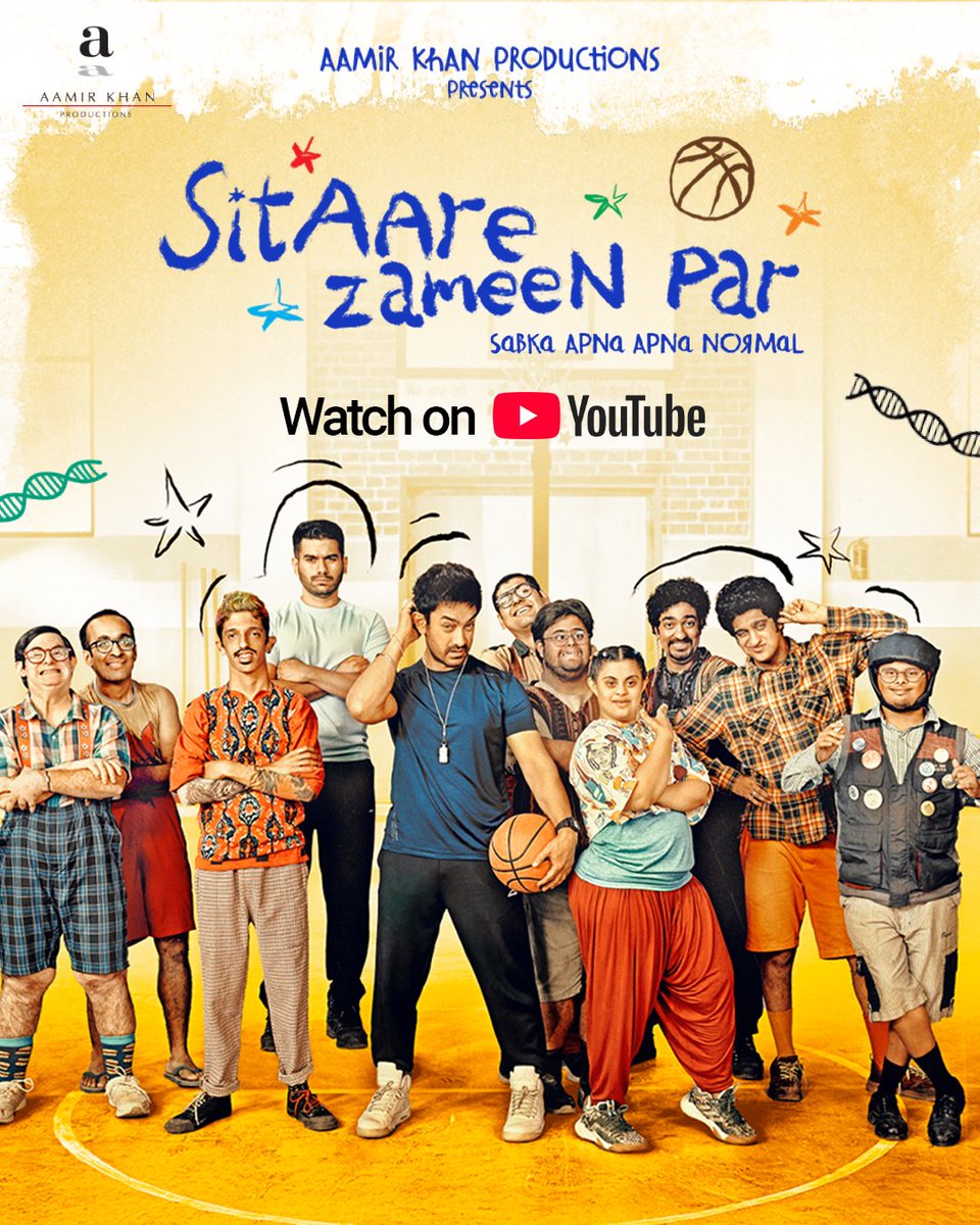 Sitaare Zameen Par (2025) 480p + 720p + 1080p + 2160p GPLAY UHD WEB-DL Hindi DDP5.1 ESub