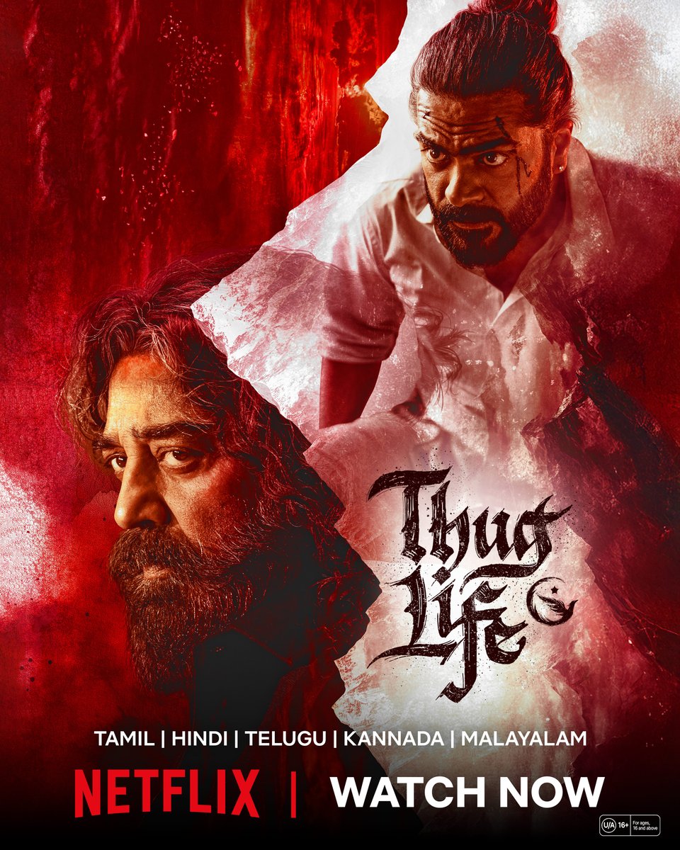 Thug Life (2025) 480p + 720p + 1080p + 2160p NF UHD WEB-DL Hindi DDP5.1 Atmos ESub