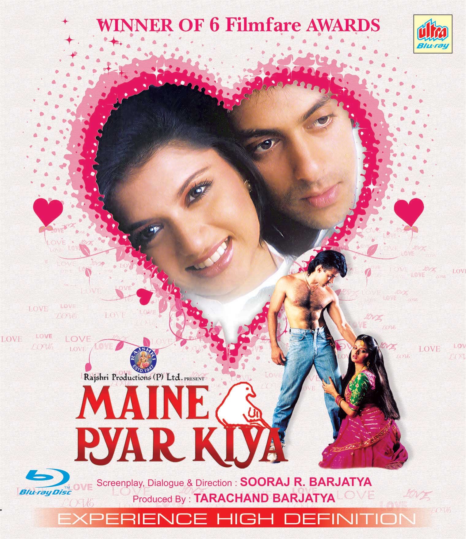 Maine Pyar Kiya (1989) 480p + 720p + 1080p BluRay REMUX Hindi DTS-HD MA 5.1 ESub