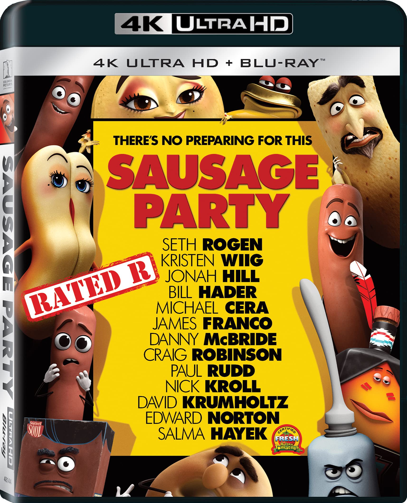 Sausage Party (2016) UNRATED 480p + 720p + 1080p + 2160p UHD BluRay REMUX Dual Audio [Hindi NF DDP5.1 + English TrueHD 7.1 Atmos] ESub