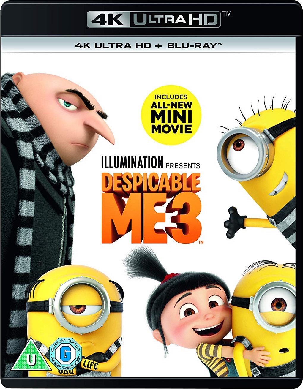 Despicable Me 3 (2017) 480p | 720p | 1080p | 2160p UHD BluRay REMUX Dual Audio [Hindi DTS-HD HRA 5.1 + English DTS-X 7.1] ESub