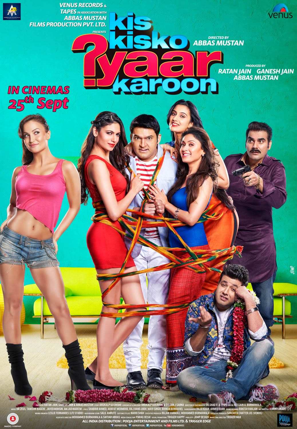 Kis Kisko Pyaar Karoon (2015) 480p | 720p | 1080p NF WEB-DL Hindi DDP5.1 ESub