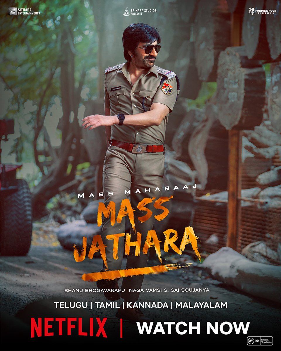 Mass Jathara (2025) 480p | 720p | 1080p | 2160p NF UHD WEB-DL Hindi JHS DDP5.1 ESub