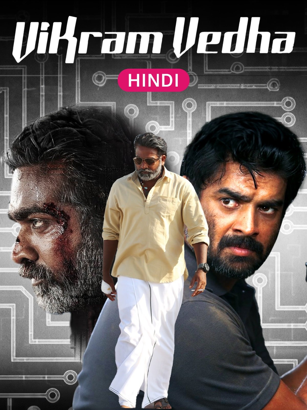 Vikram Vedha (2017) UNCUT 480p | 720p | 1080p AMZN WEB-DL Hindi TV-DL DDP5.1 ESub